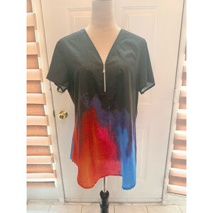 Women's shein Black Multi-color